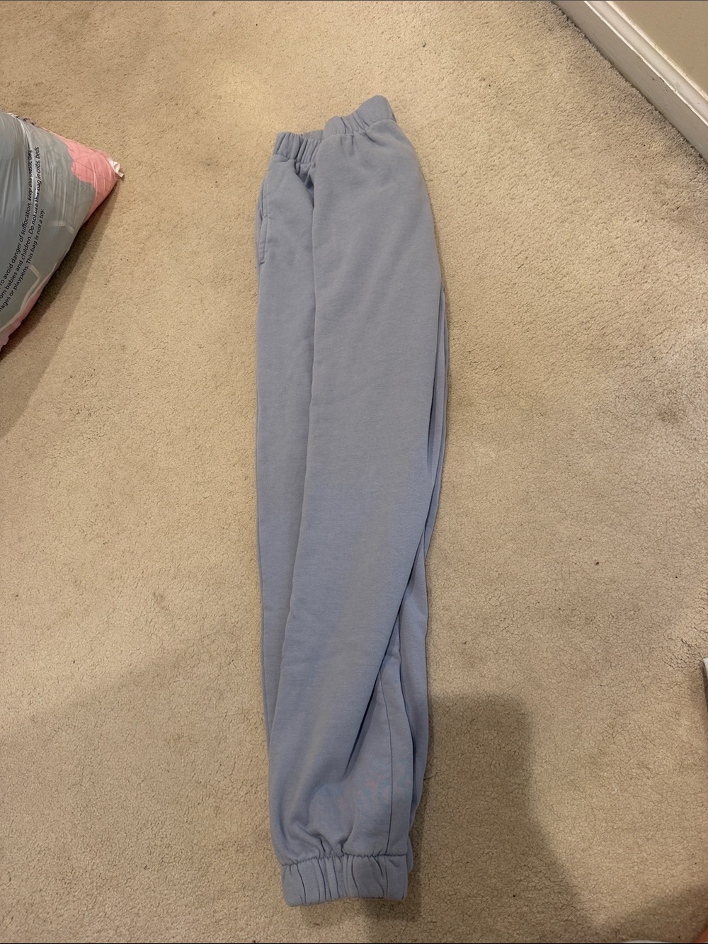 Brandy Melville Lavender Blue Jogger Sweatpants